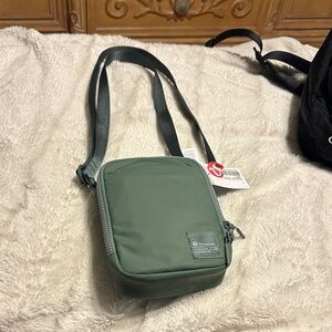 lululemon athletica Olive Green Crossbody Bag